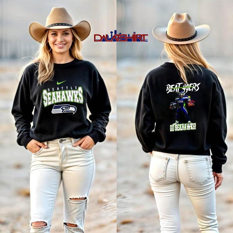 Seattle Seahawks Beat 49ers long-sleeve