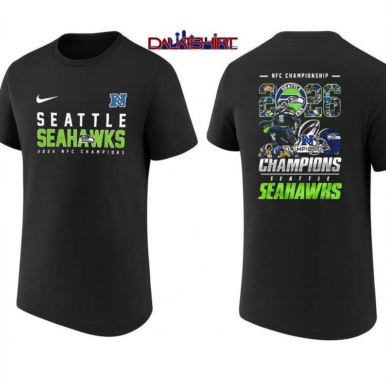 Seattle Seahawks NFL AFC Championship 2026 shirt