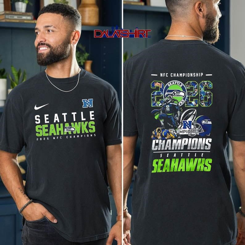 Seattle Seahawks NFL AFC Championship 2026 t-shirt