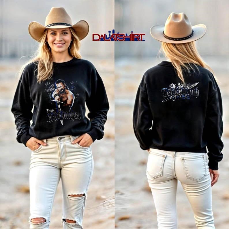 WWE Drew McIntyre the Scottish Champ long-sleeve