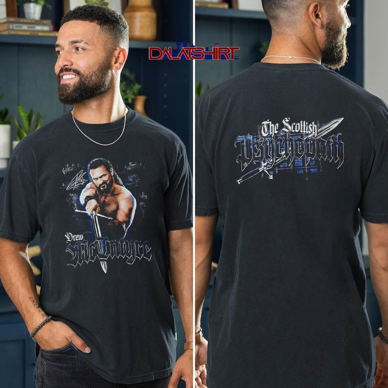 WWE Drew McIntyre the Scottish Champ t-shirt