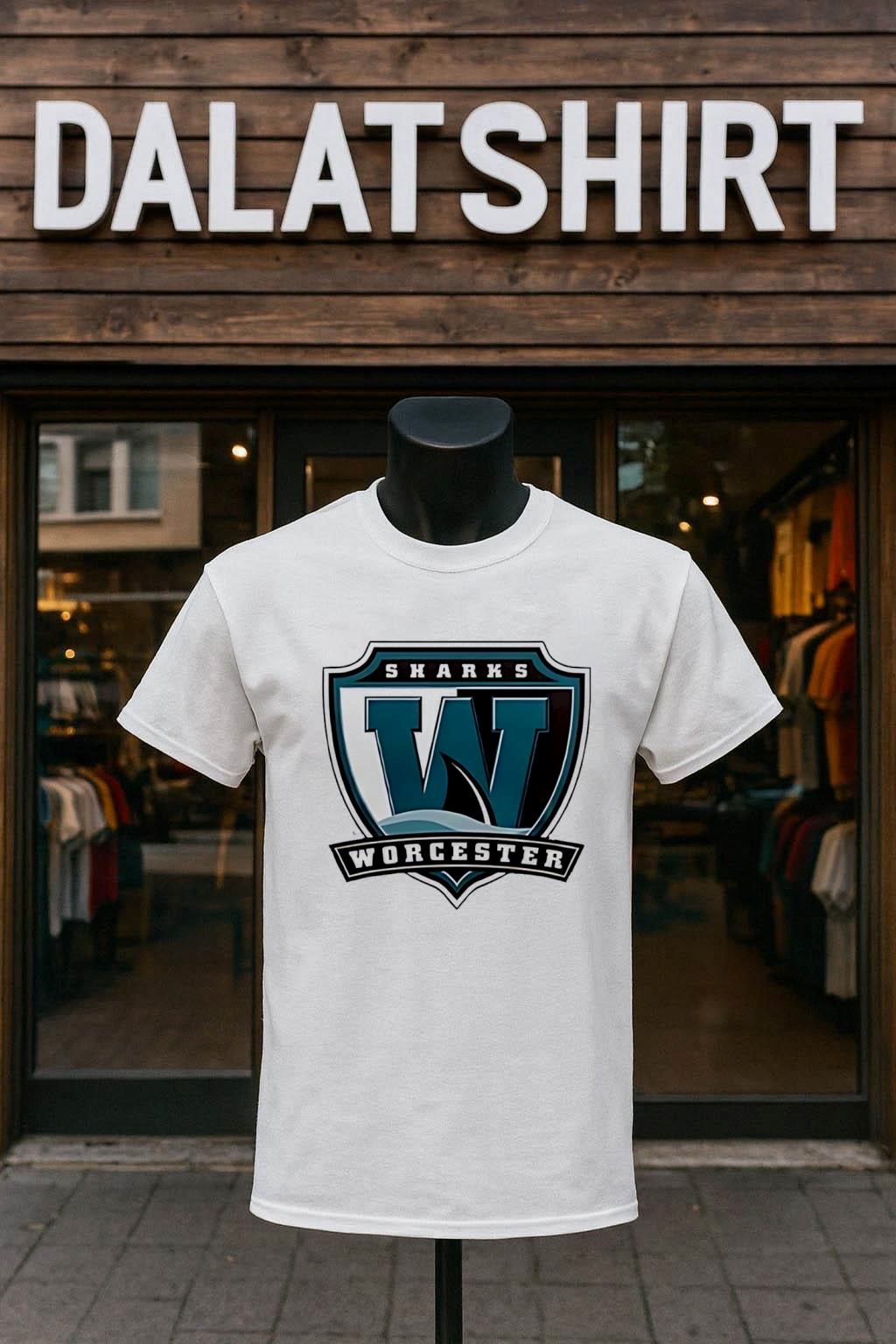 Worcester Railers HC 2026 Worcester Sharks Night shirt - Dalatshirt Store Online Shopping in USA