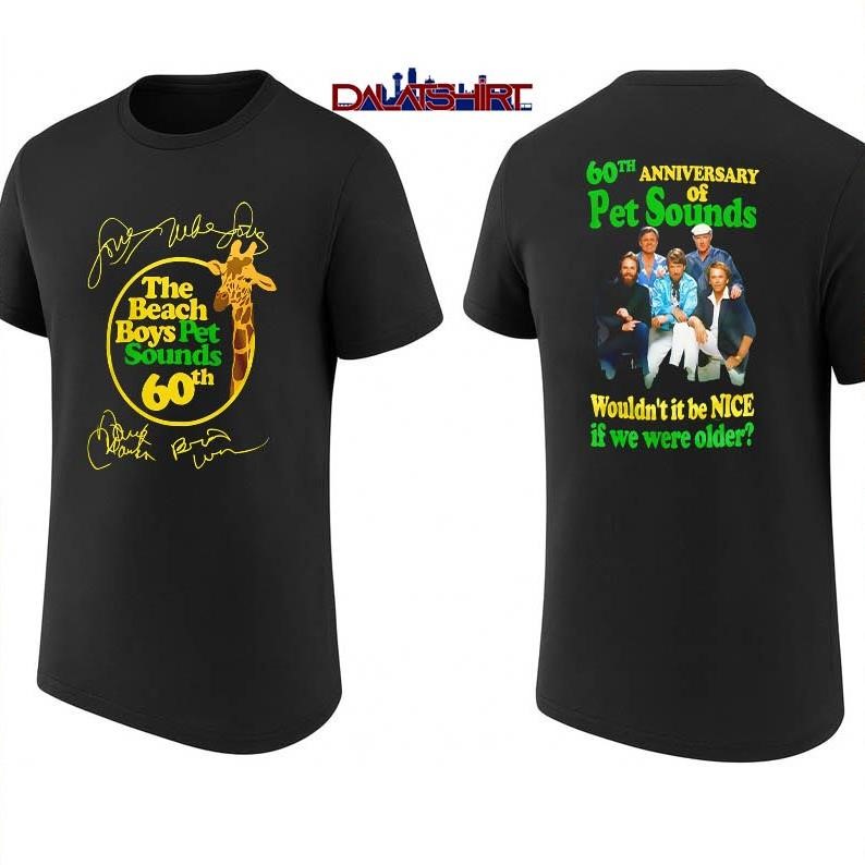The Beach Boys Pet Sounds 60th Anniversary shirt