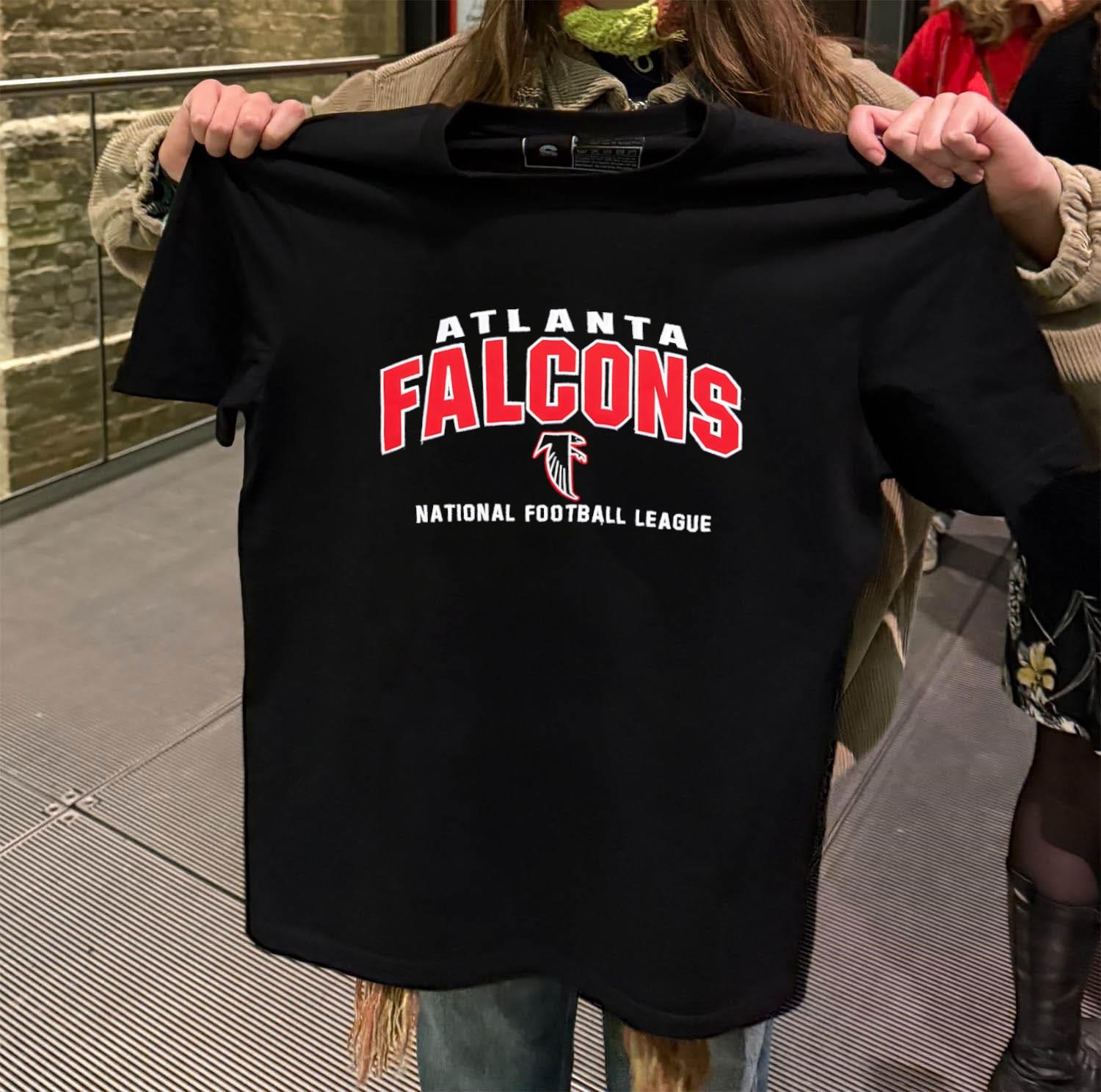 Atlanta Falcons National Football League black-t-shirt