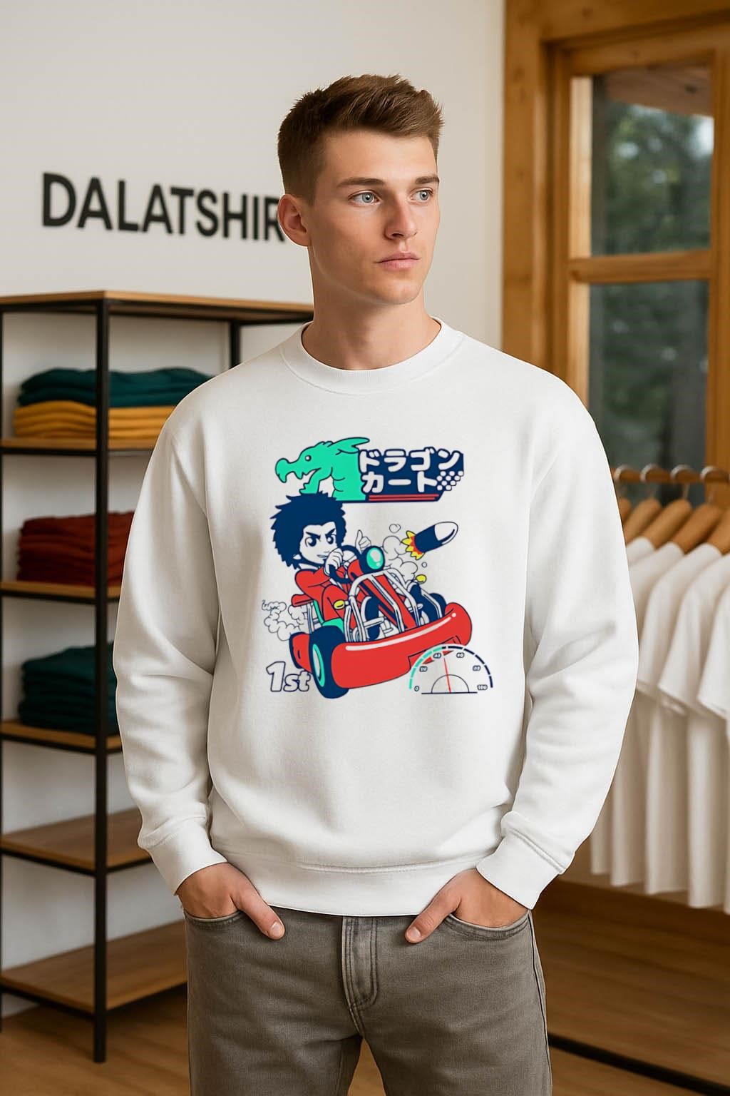 Awesome Ichiban Dragon Kart 1st sweater