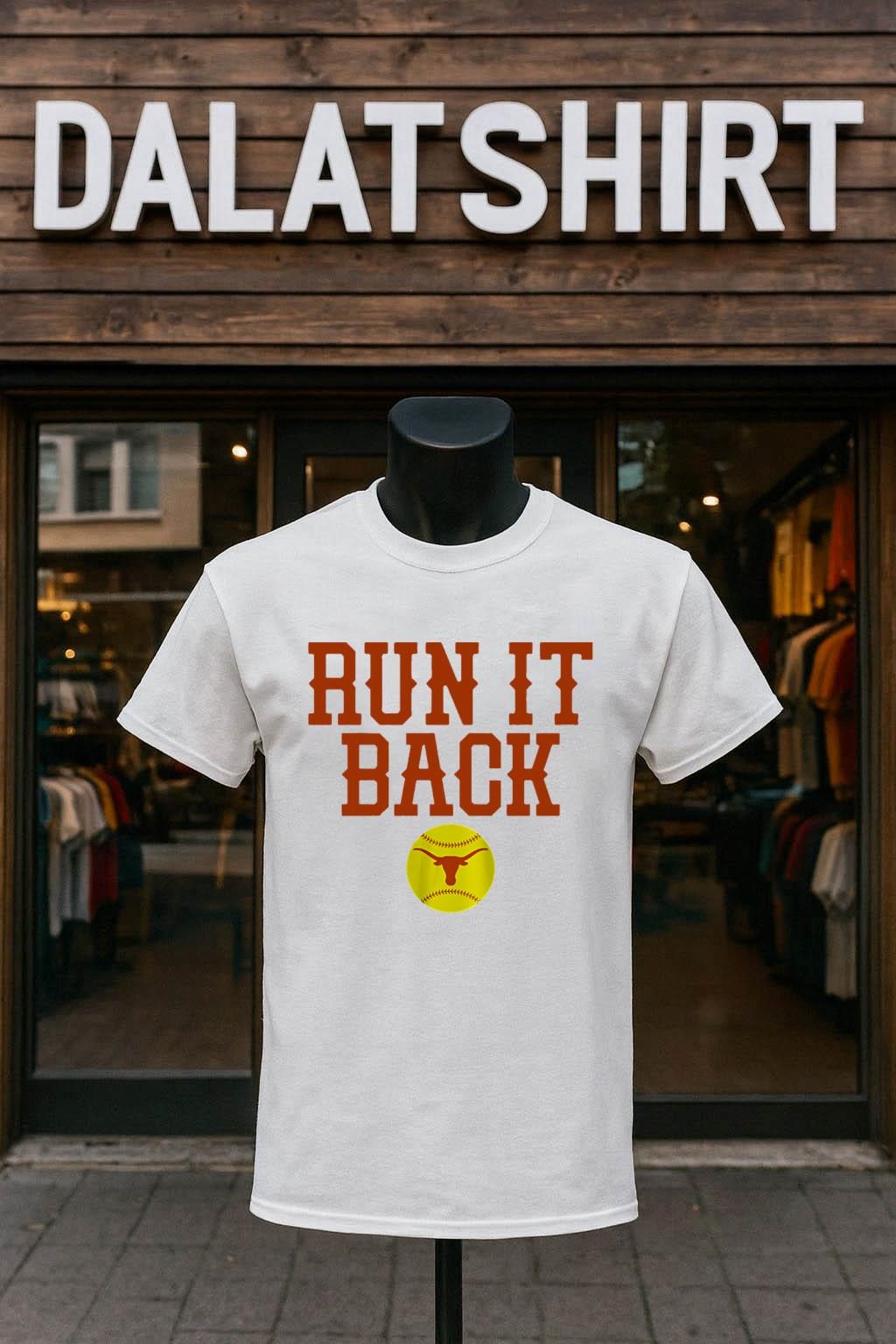 Awesome Run It Back Texas Softball shirt