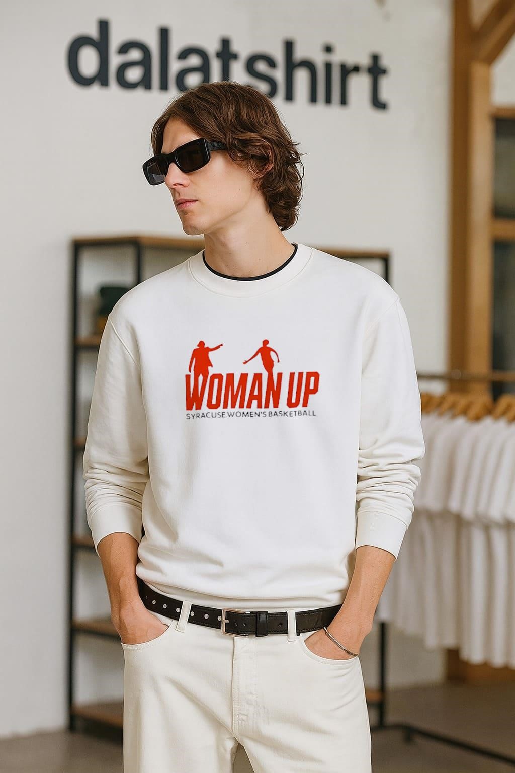 Awesome Syracuse 2026 Women’s Basketball Woman Up long-sleeve