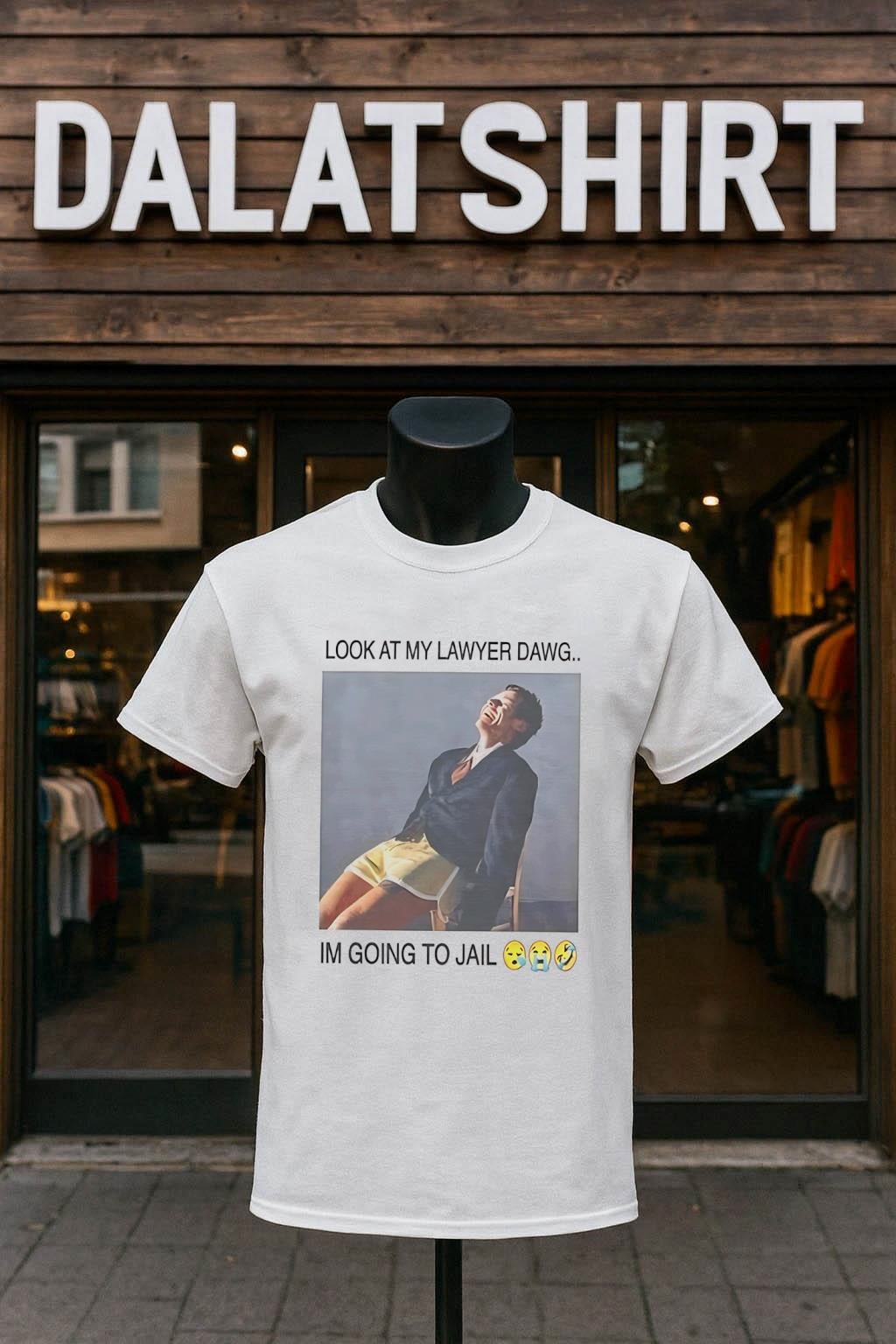 Best Harry Styles Look At My Lawyer Dawg Im Going To Jail shirt