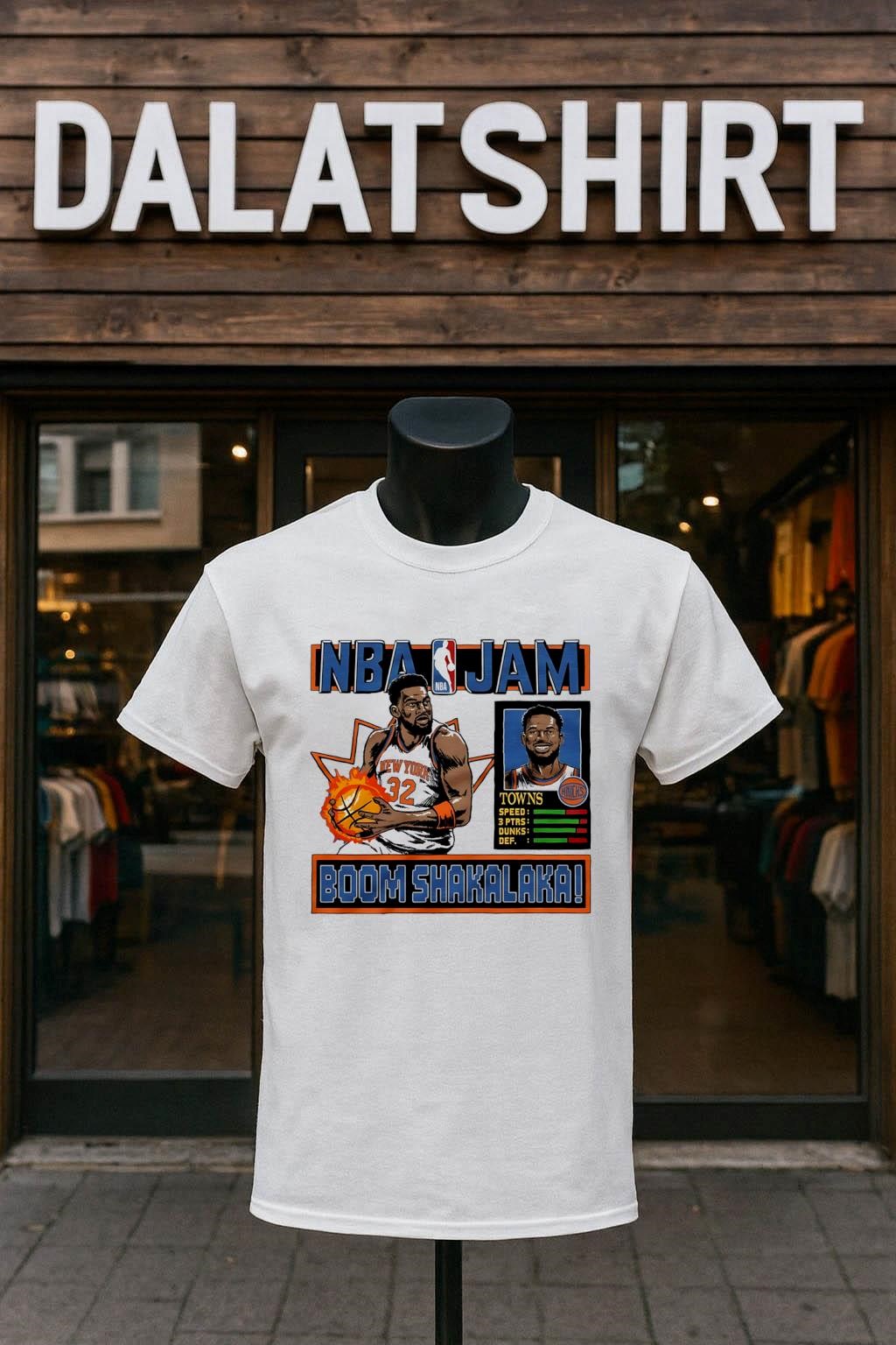 Best NBA Jam Knicks Karl-Anthony Towns Boom Shakalaka shirt
