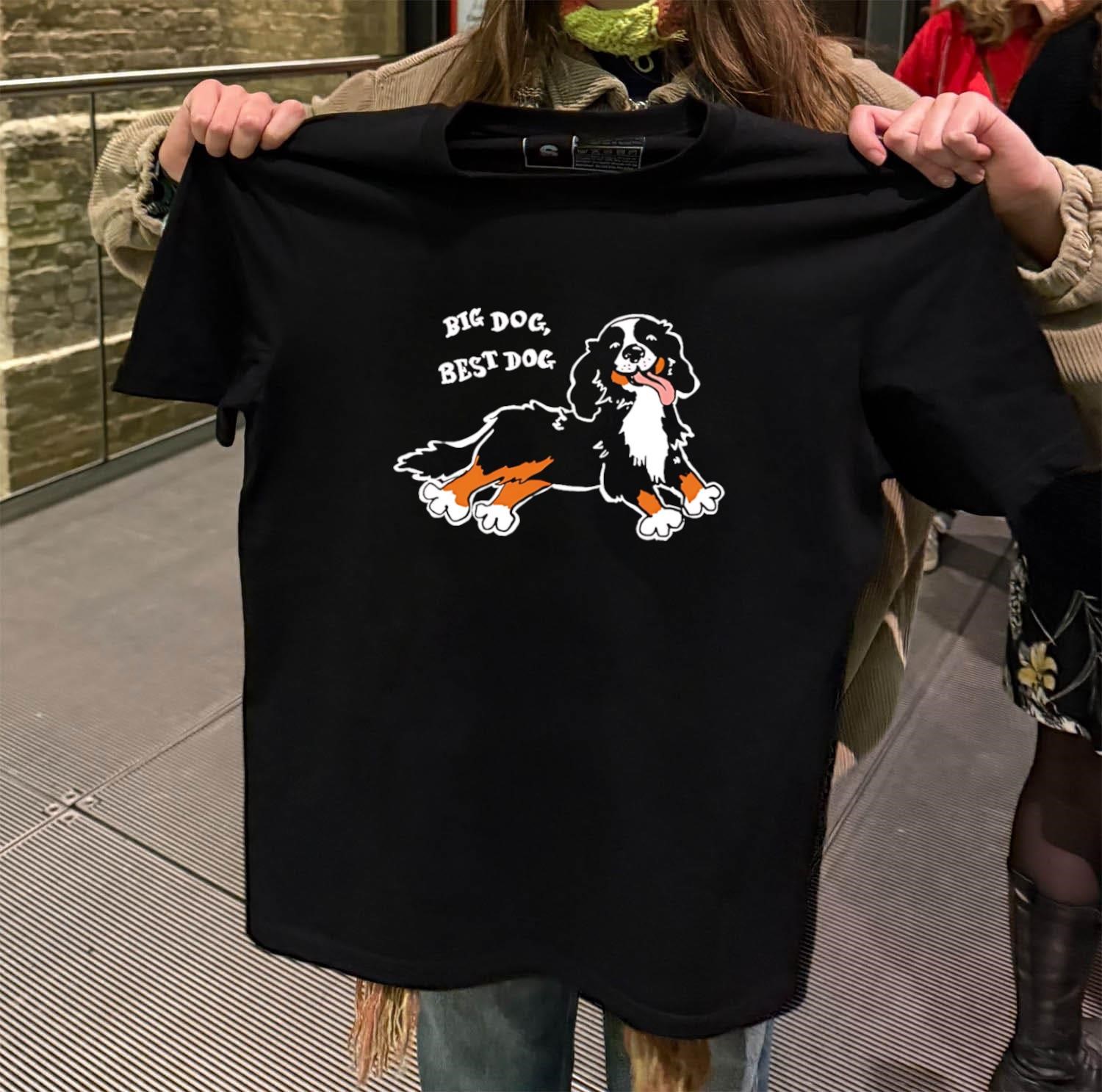 Big Dog Best Dog black-t-shirt