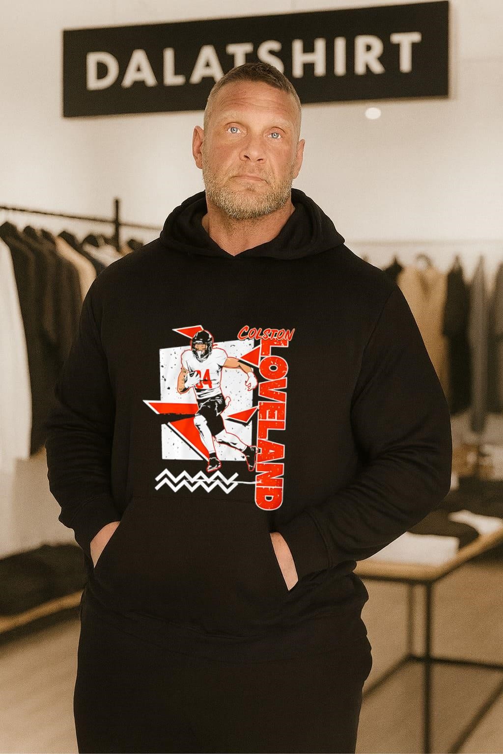 Chicago Bears Colston Loveland NFL style hoodie