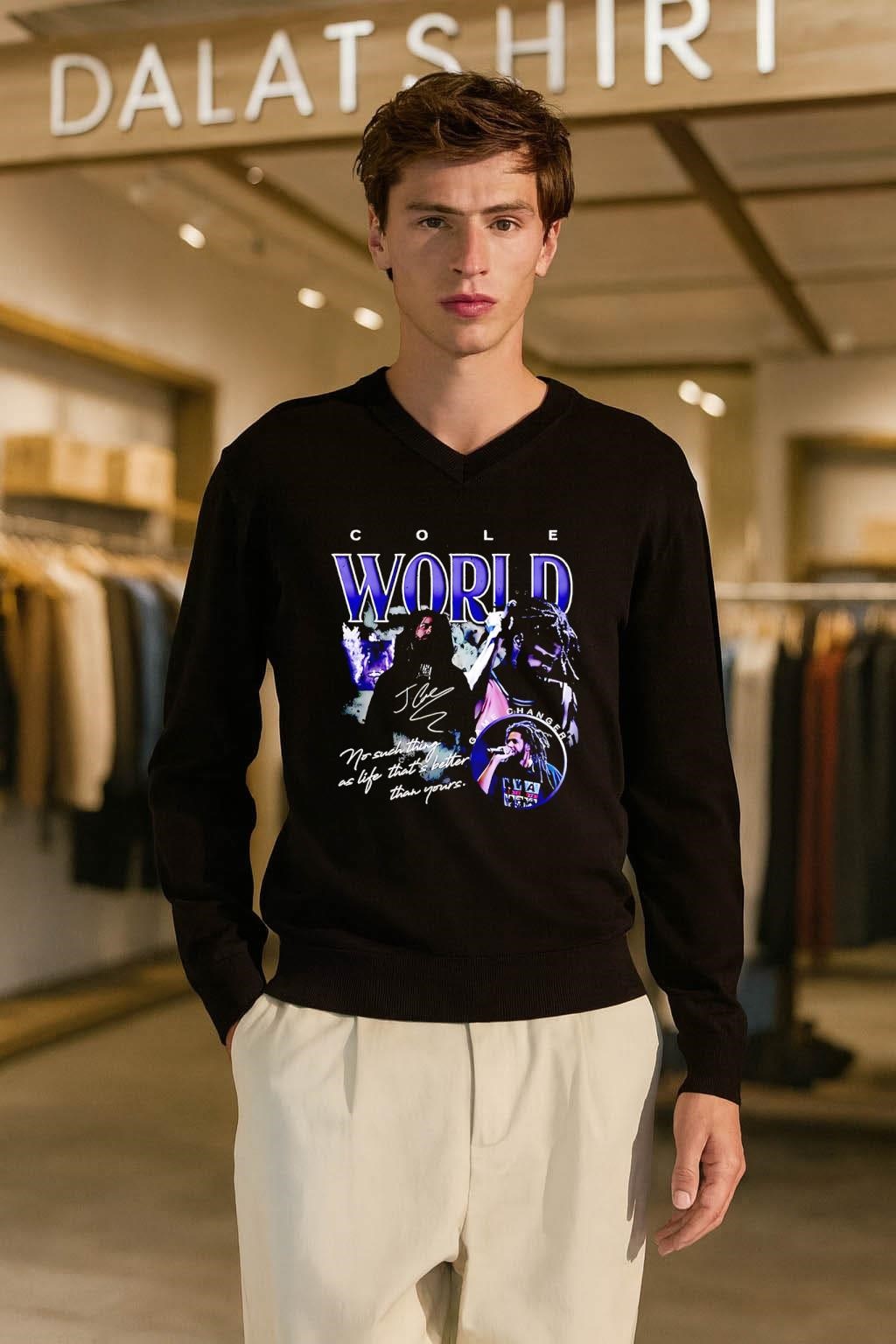 Cole World J Cole Game Changer Hip Hop long-sleeve