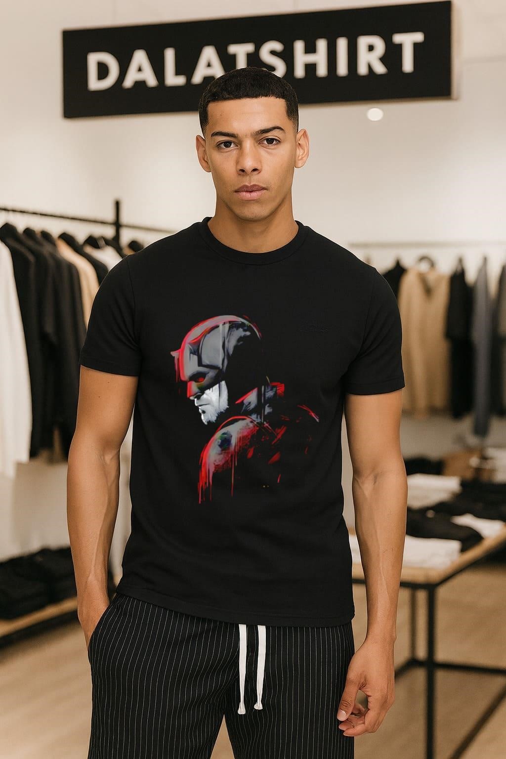 Daredevil Matt Murdock Red Mask shirt