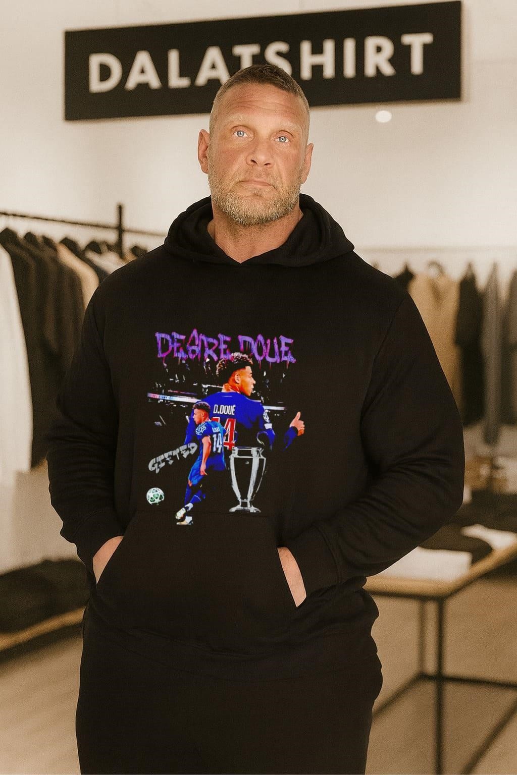 Desire Doue D. Doue 14 Gifted Football Player hoodie