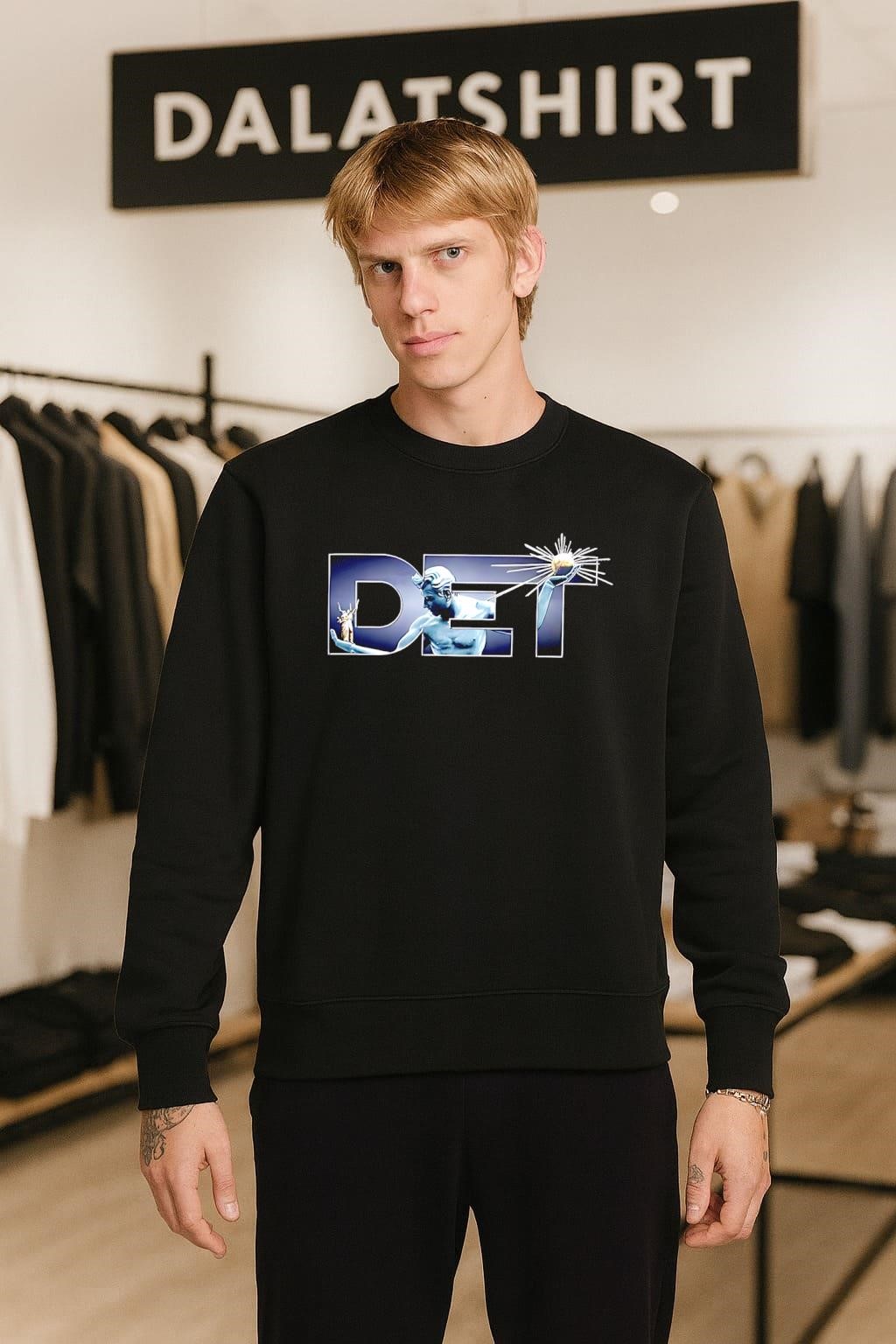 Detroit Spirit x DET sweater