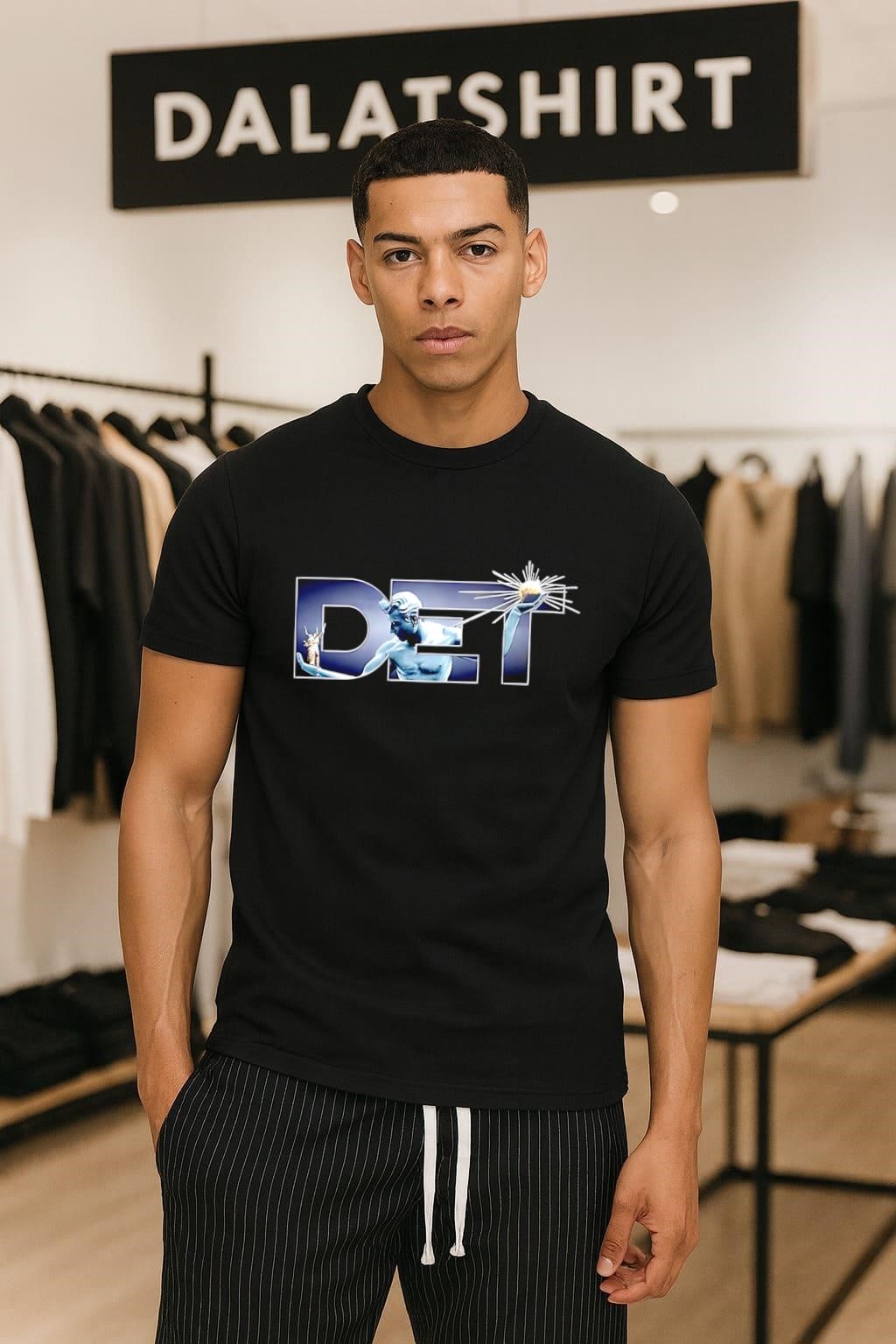 Detroit Spirit x DET shirt