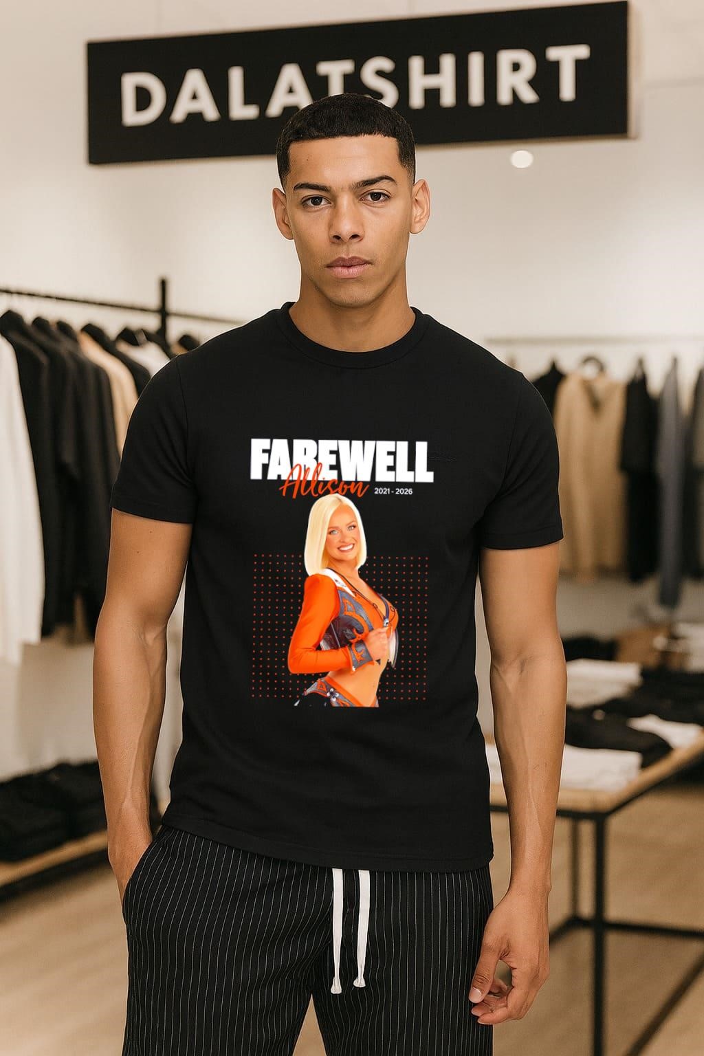 Farewell Allison 2021 - 2026 Denver Broncos Cheerleader shirt