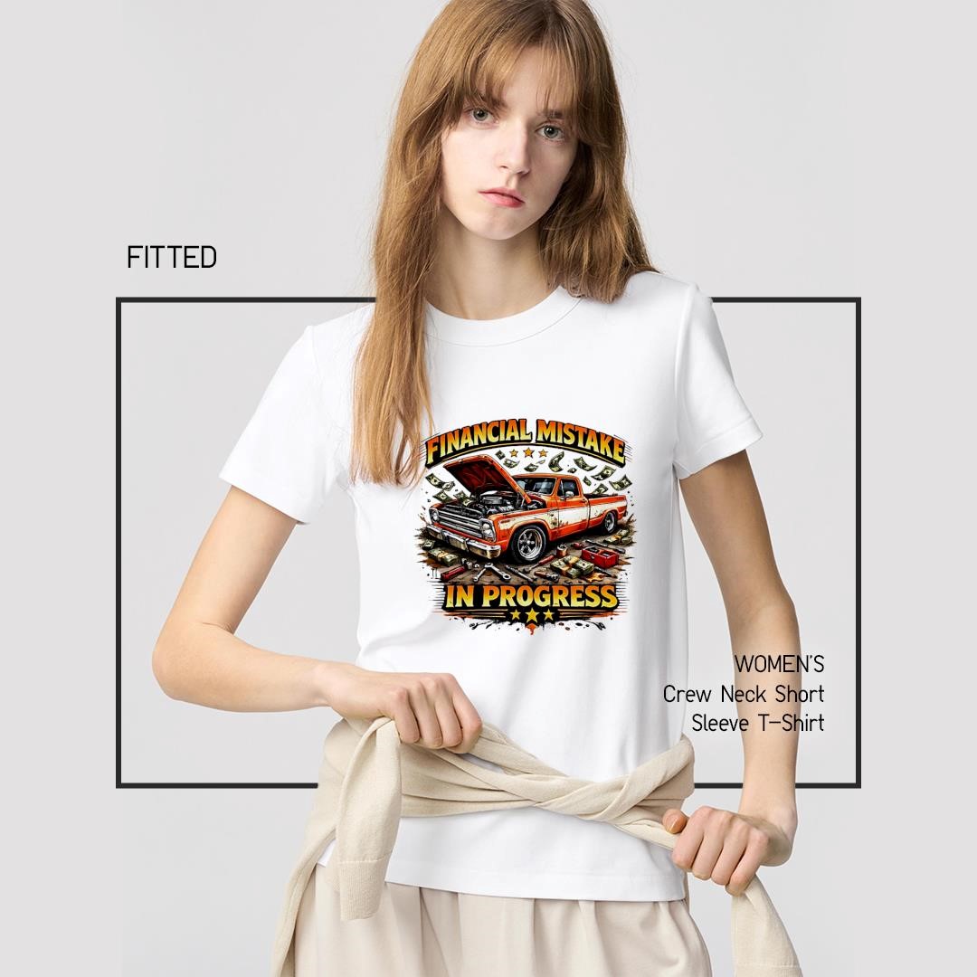 Financial Mistake In Progress women's-shirt