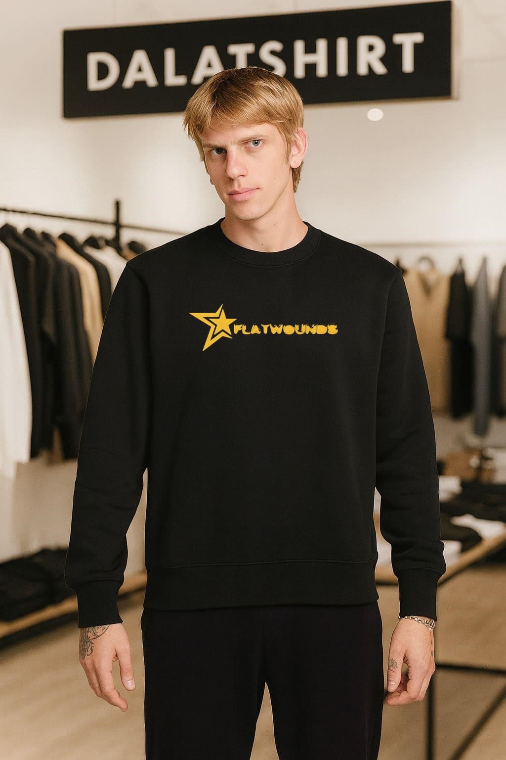 Flatwounds Star Logo sweater