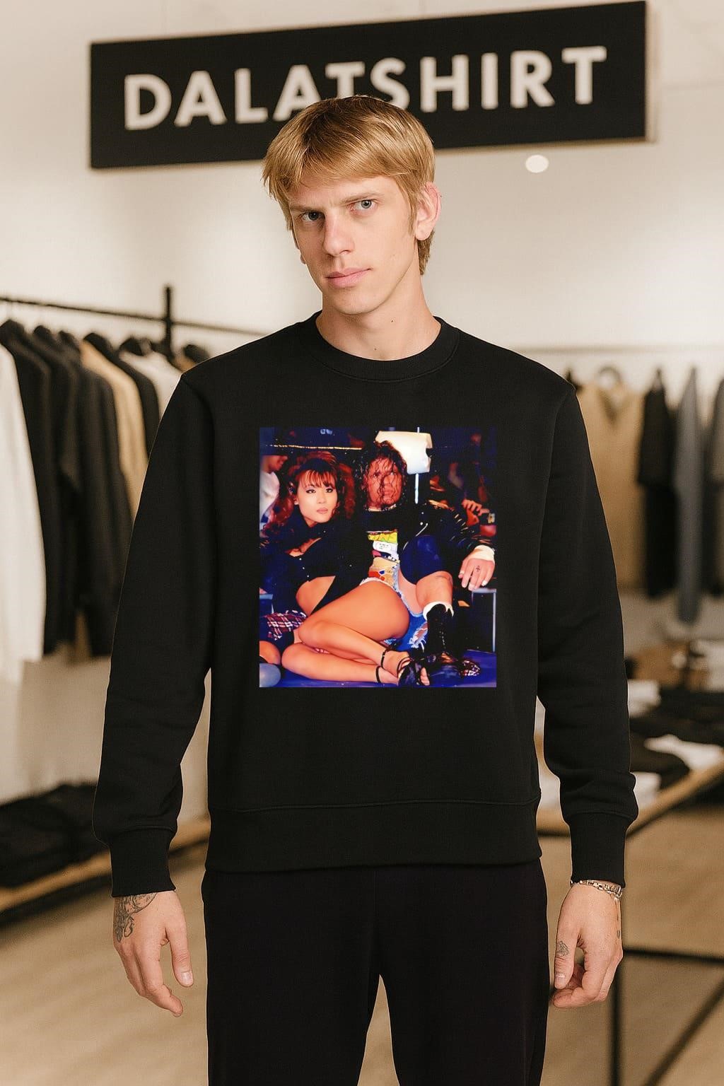 Francine Rakki And Raven Wrestling sweater