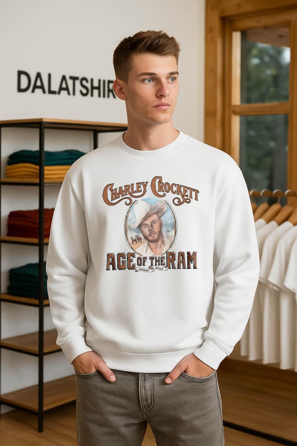 Funny Charley Crockett Age Of The Ram sweater