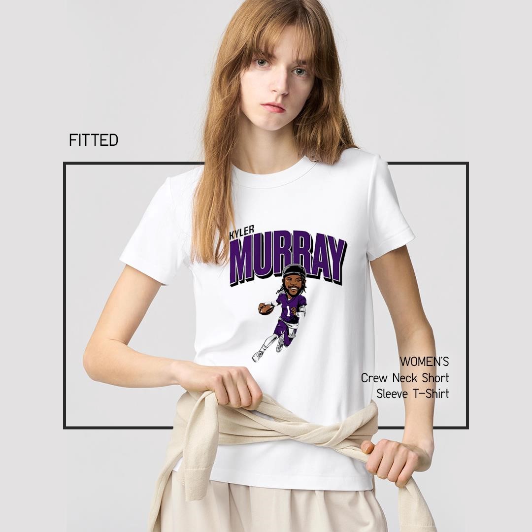 Funny Minnesota Vikings Kyler Murray Caricature women's-shirt