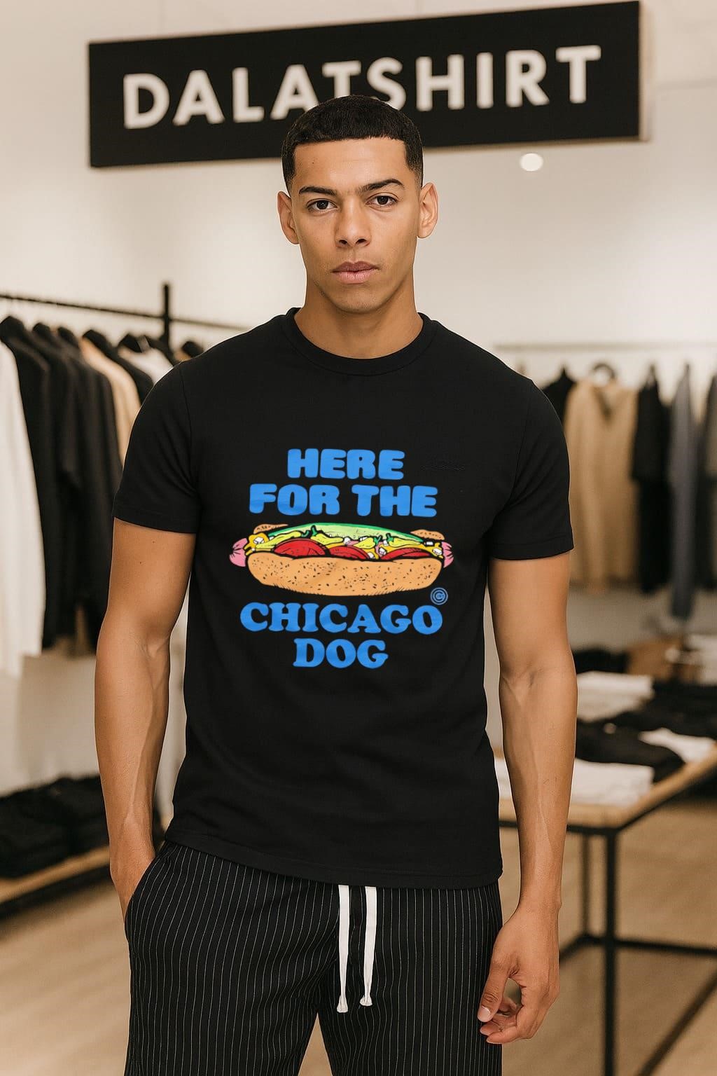 Here For The Chicago Dog Cubs shirt