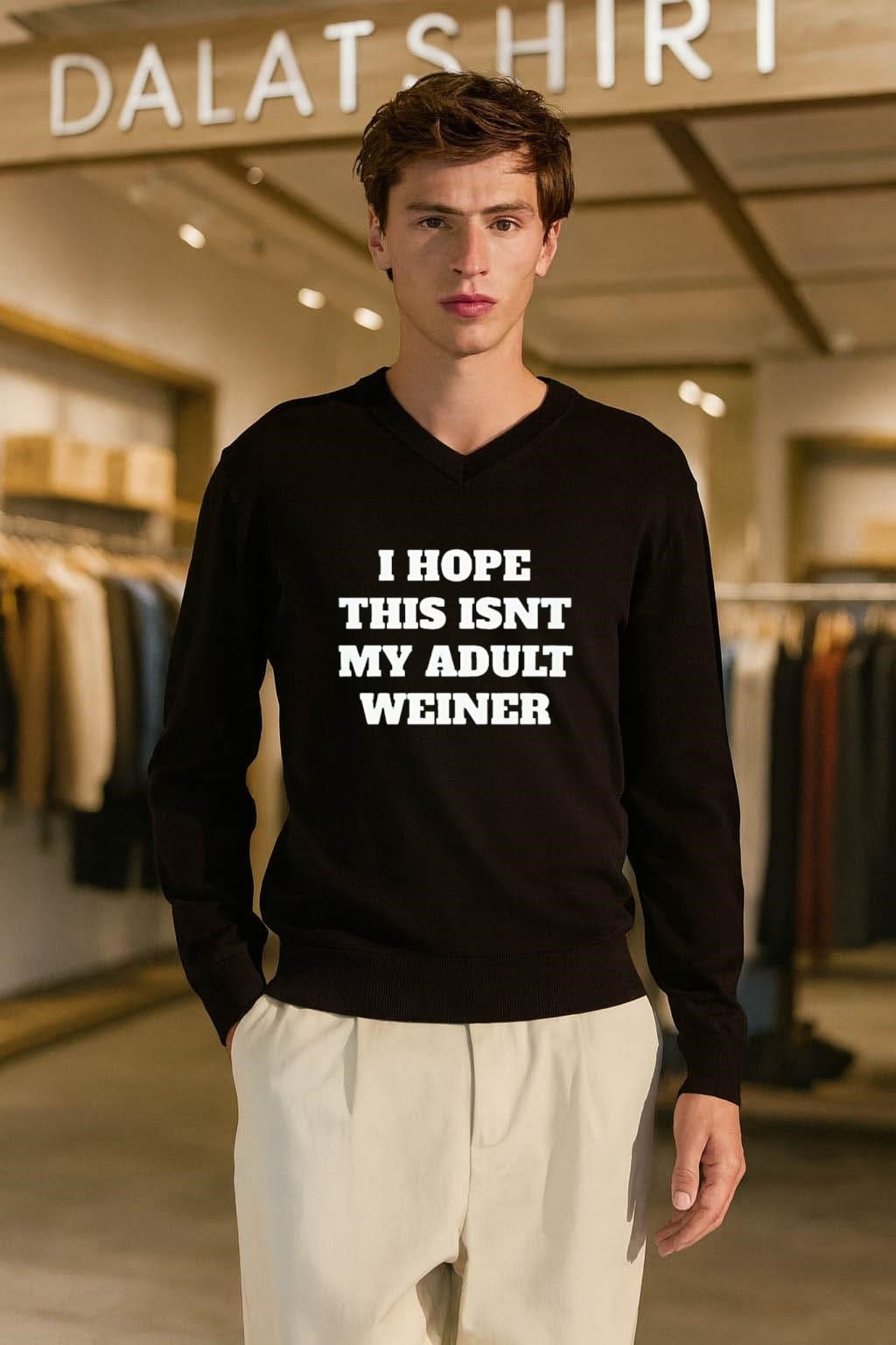 I Hope This Isnt My Adult Weiner long-sleeve