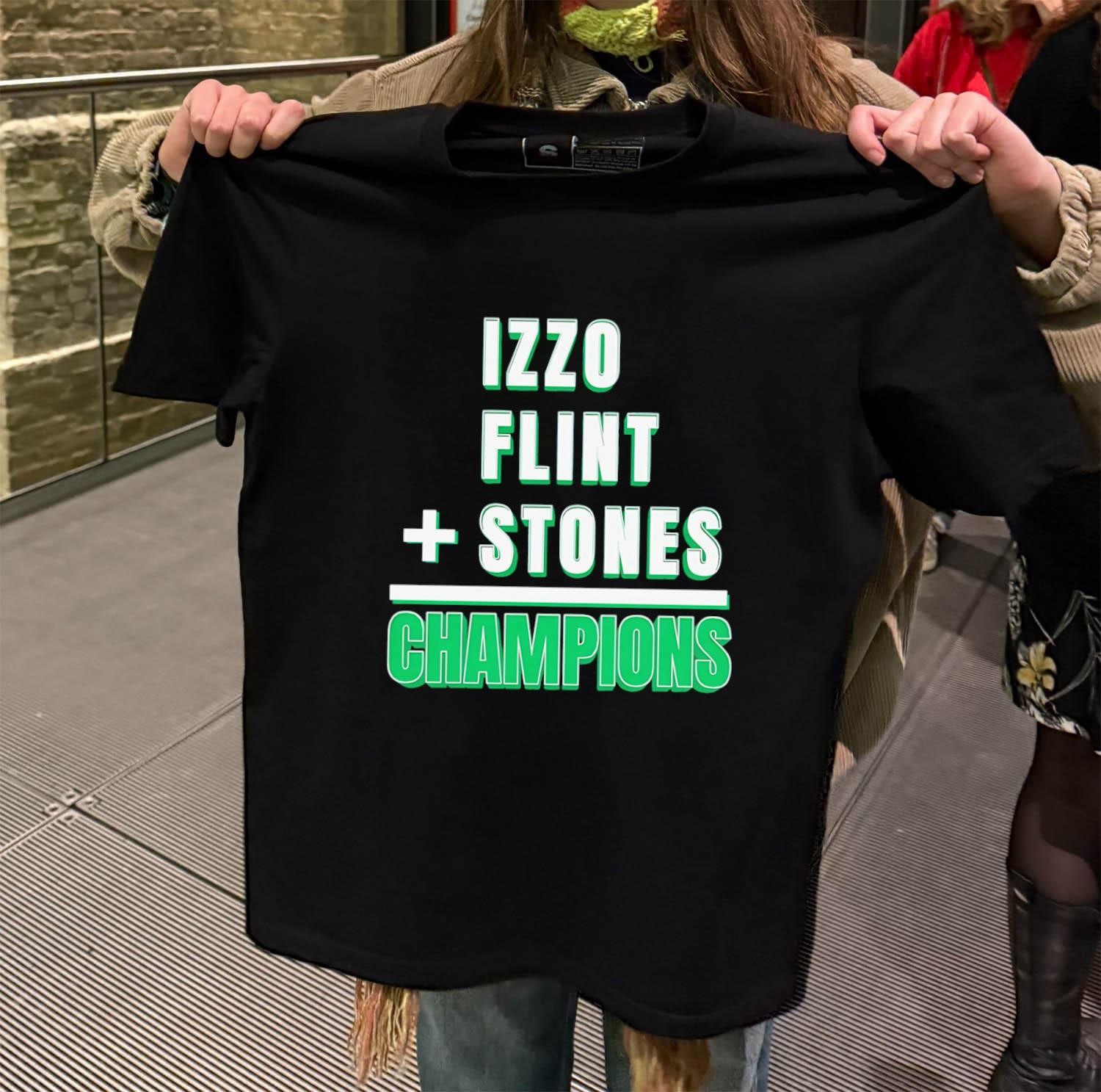 Izzo Flintstones Champions black-t-shirt