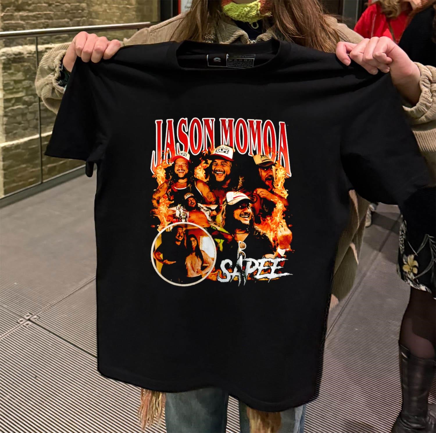 Jason Momoa Sapee black-t-shirt