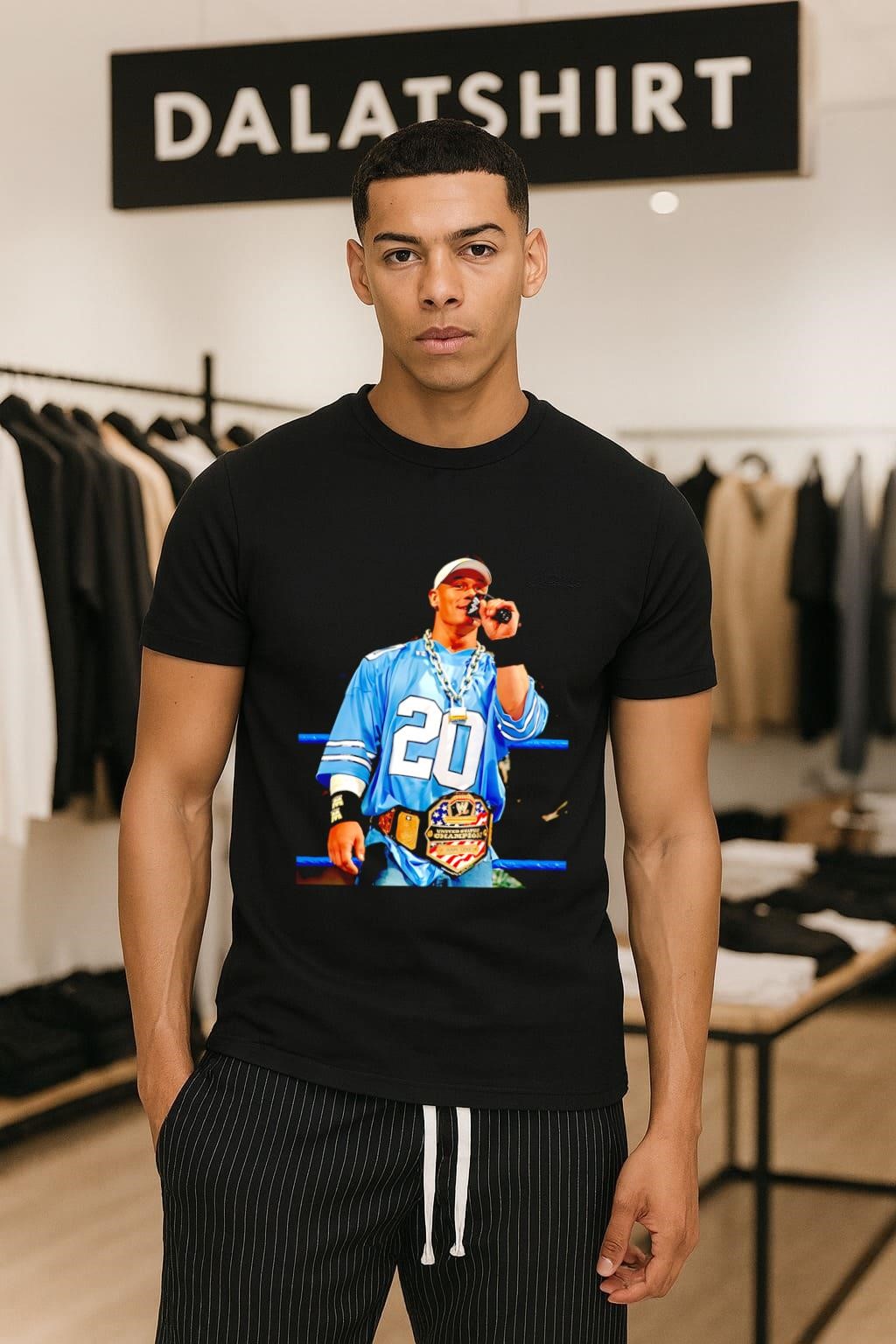 John Cena WWE United States Champion Chain shirt