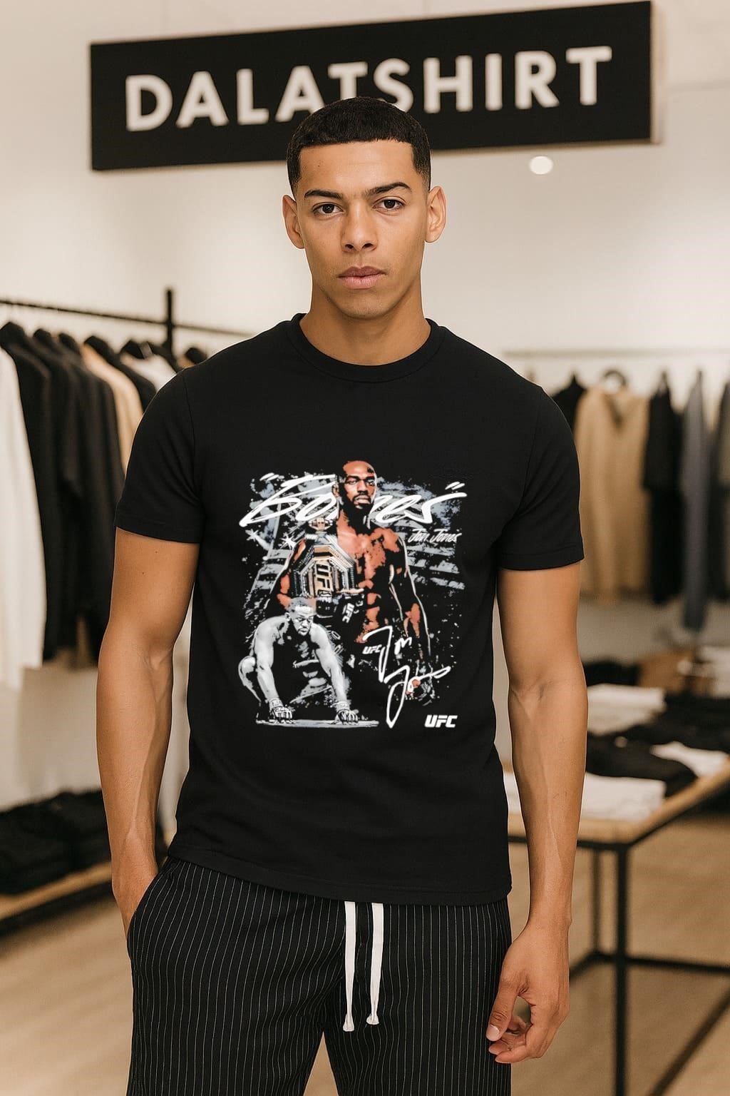 Jon Jones Bones UFC World Champion Signature shirt