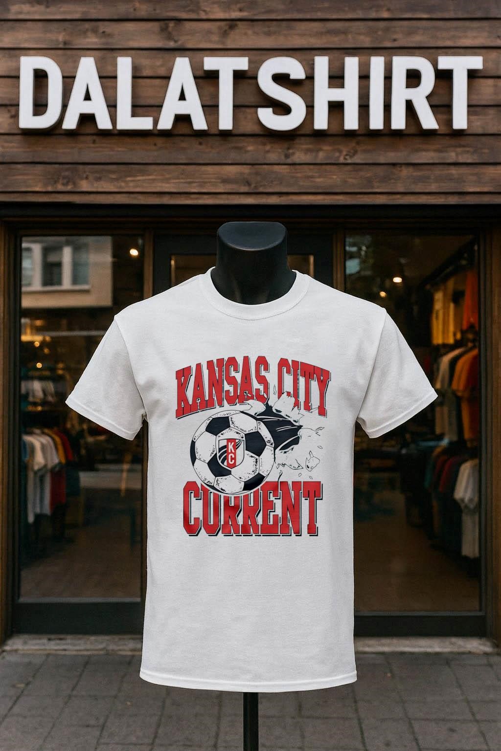Kansas City Current Soccer Ball Logo shirt