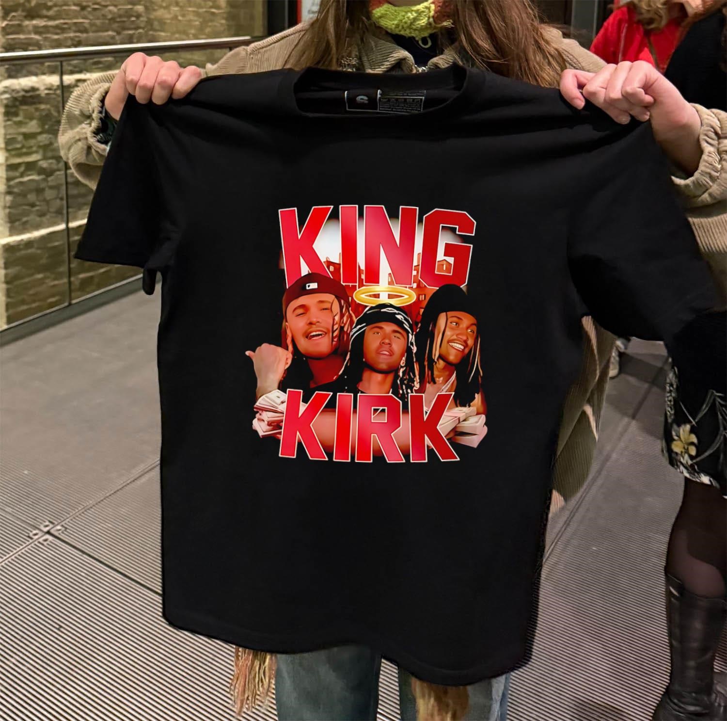 King Von Kirk black-t-shirt