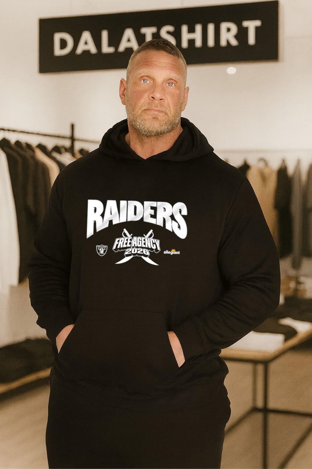 Las Vegas Raiders free agency 2026 hoodie