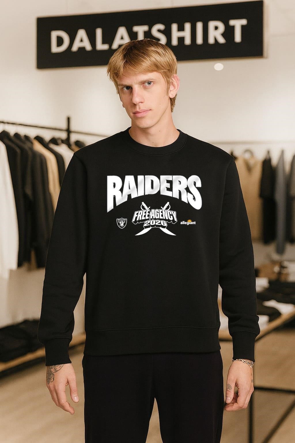 Las Vegas Raiders free agency 2026 sweater
