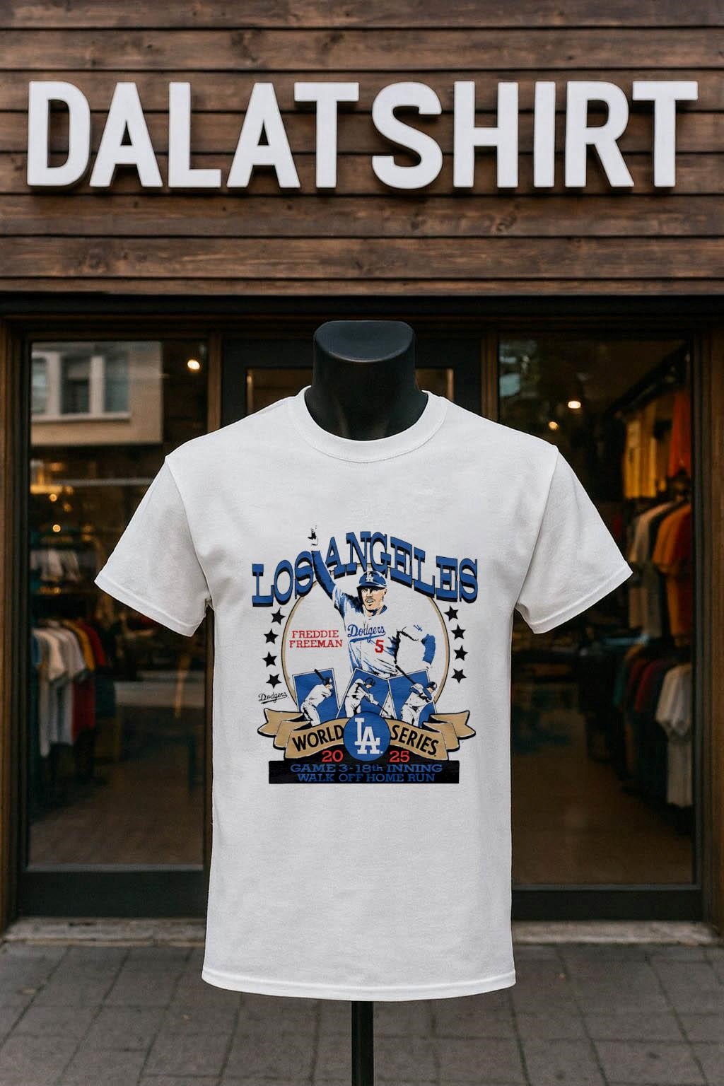 Los Angeles Freddie Freeman World Series 2025 Walk Off Home Run shirt