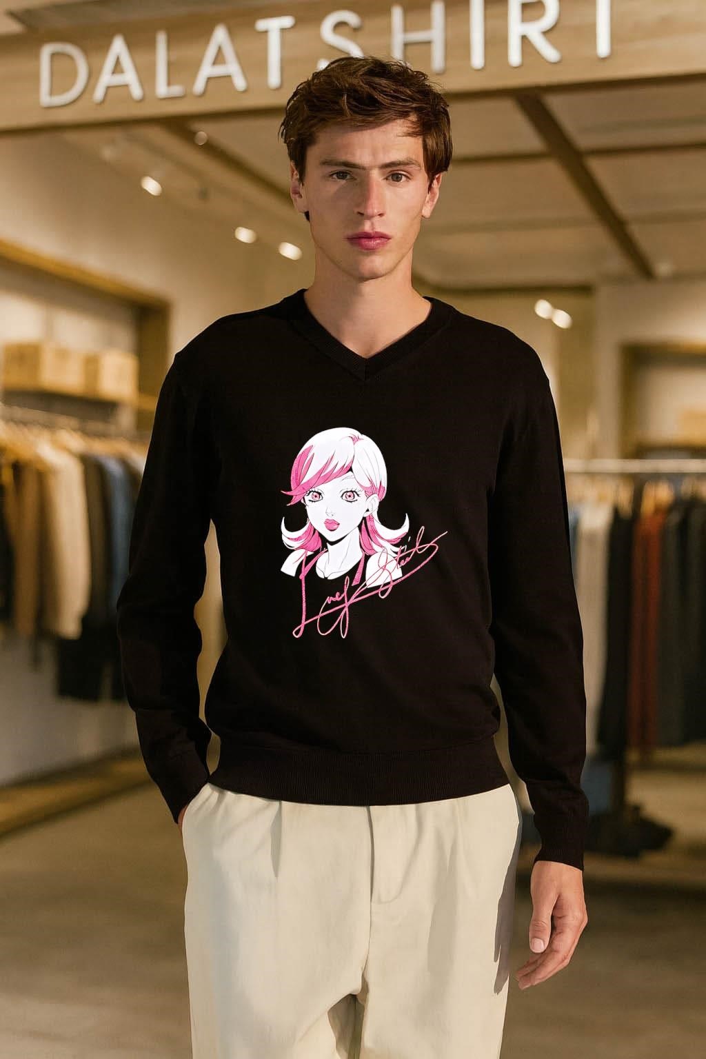 Lucy Steel Steel Ball Run long-sleeve