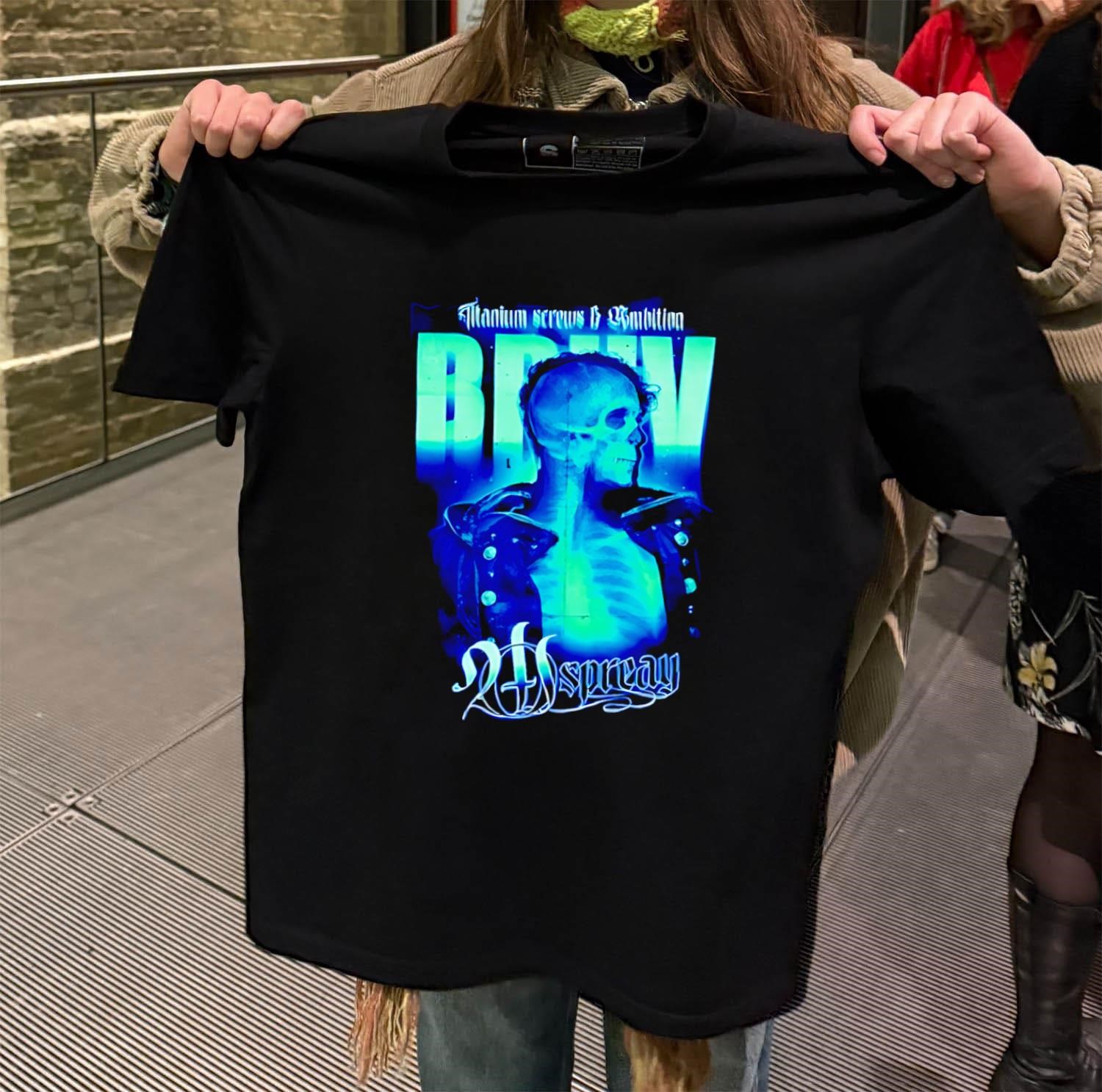 Matt Hardy Titanium screws and Ambition WWE black-t-shirt