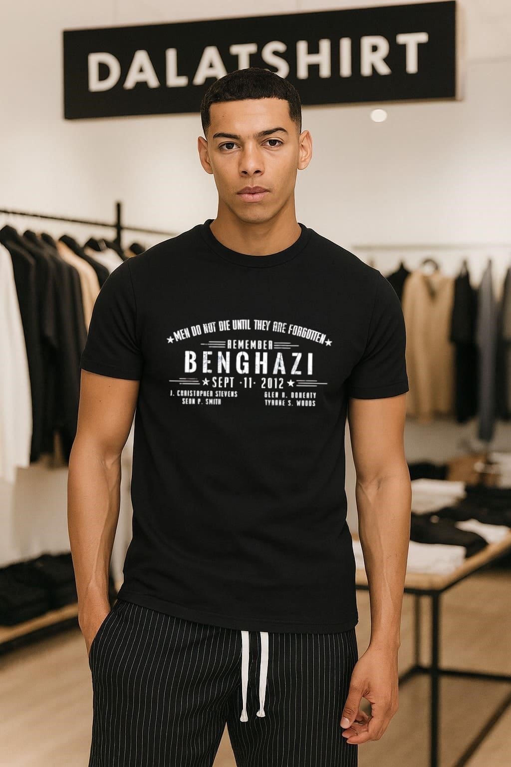Men die only when they are forgotten remember benghazi september 2012 shirt