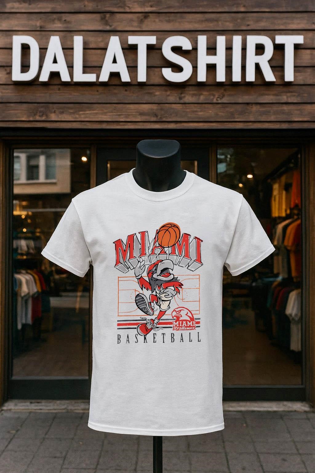 Miami Basketball RedHawks shirt