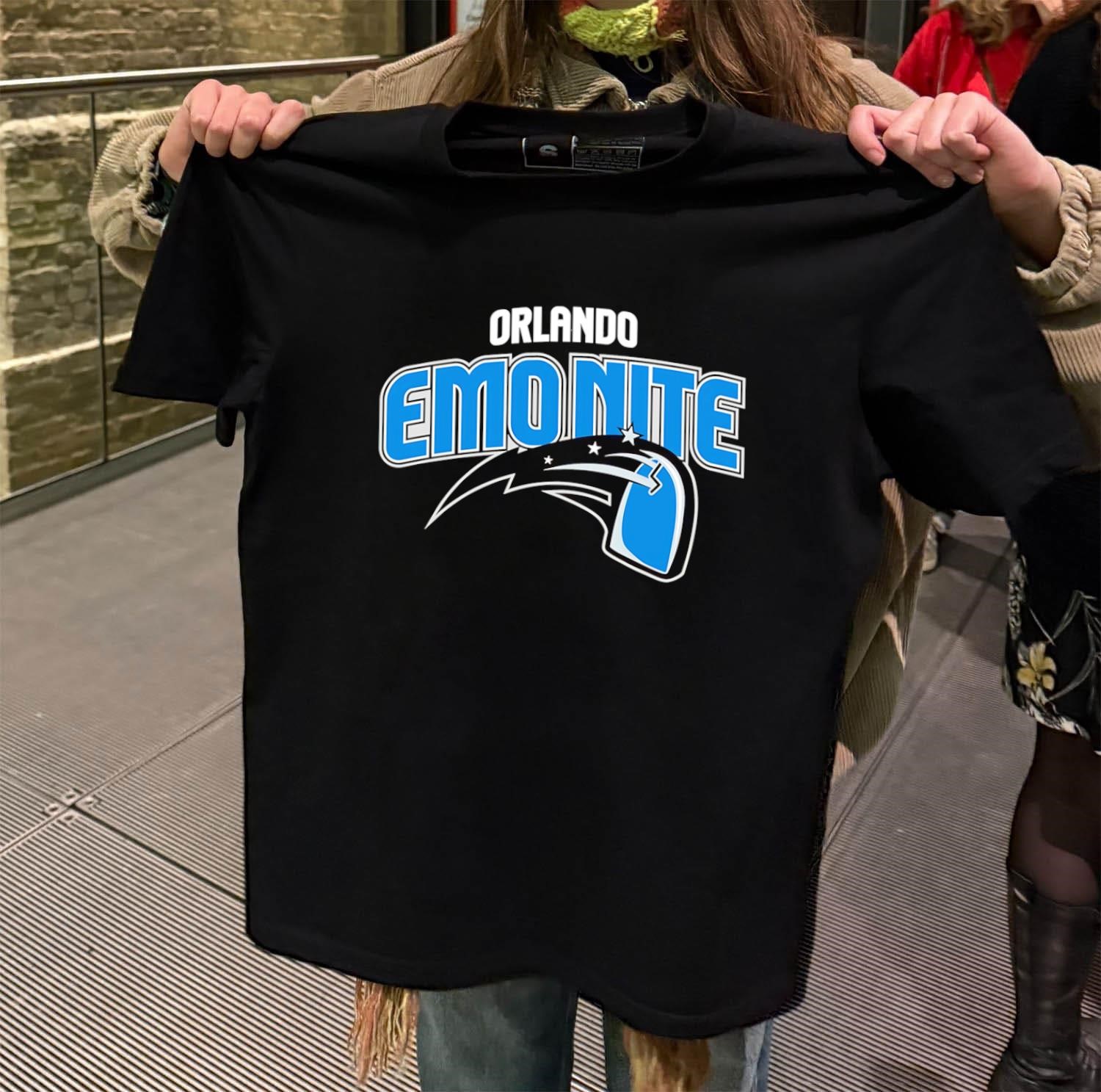 NBA Orlando Magic Emo Nite black-t-shirt