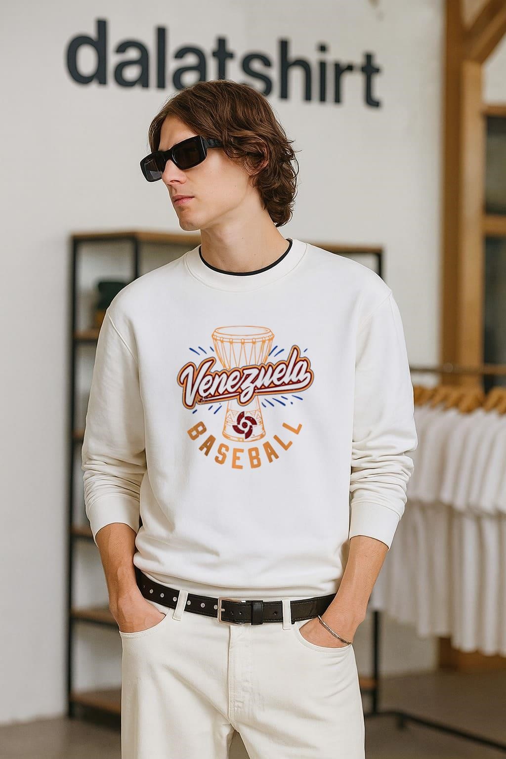 Nice Venezuela Baseball Preschool 2026 World long-sleeve