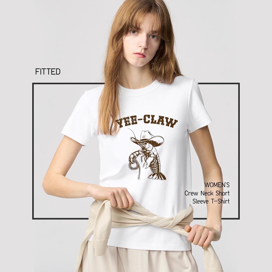 Nice Yee Claw Crayfish cowboy women's-shirt