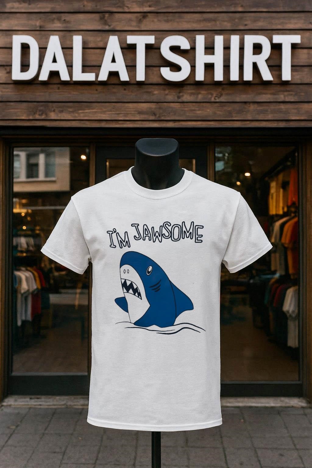 Official I'm Jawsome Shark meme shirt