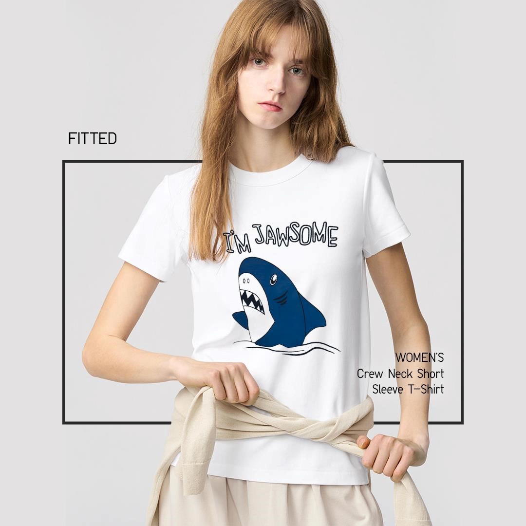 Official I'm Jawsome Shark meme women's-shirt