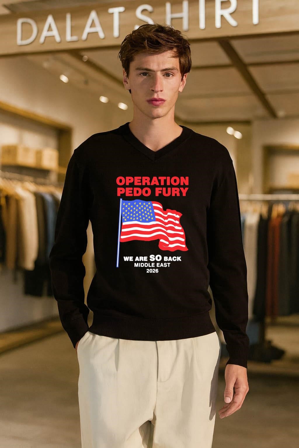 Operation Fury We Are SO Back middle east 2026 long-sleeve