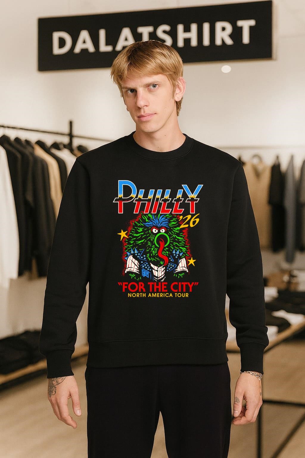 Philly '26 For The City North America Tour sweater