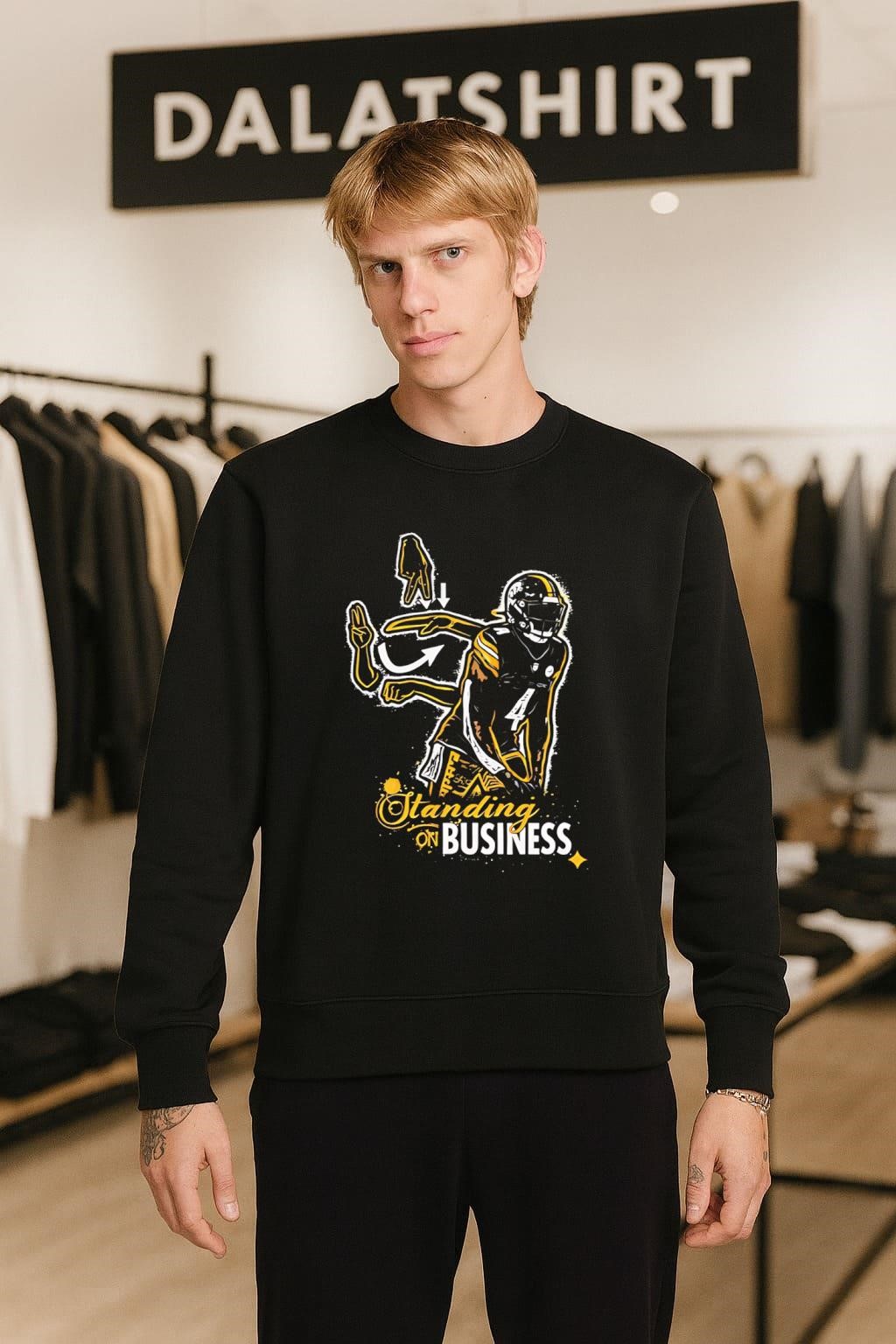 Pittsburgh Steelers Standing on Business sweater