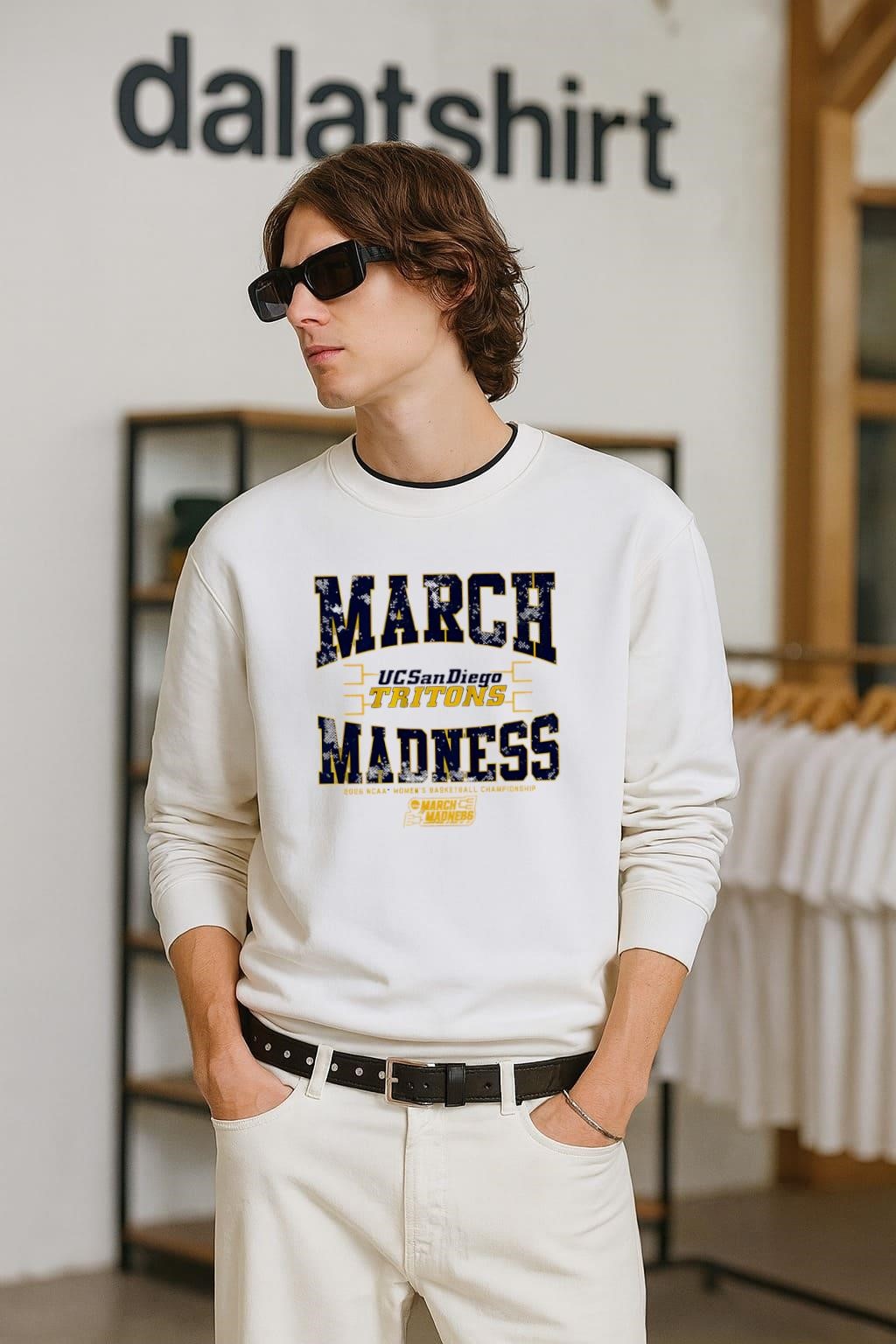 Premium Uc San Diego Tritons Wbb 2026 March Madness 2026 Ncaa Women's Basketball Championship long-sleeve